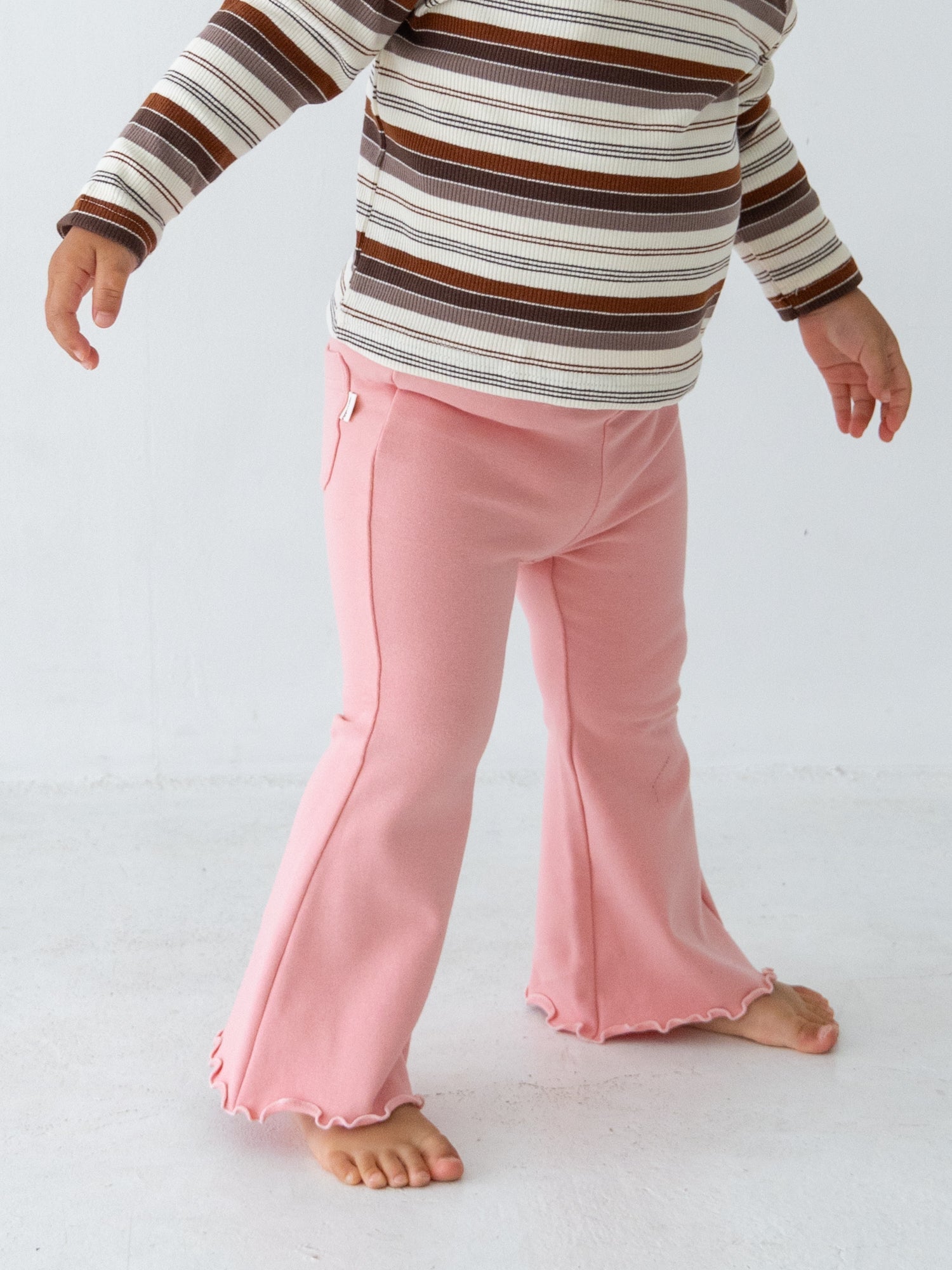 【20％OFF】Flare cotton pants Pippi + Lotta