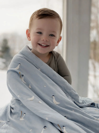 Gunamuna Cloud Toddler Blanket - Baseball Goose 1.0 Tog