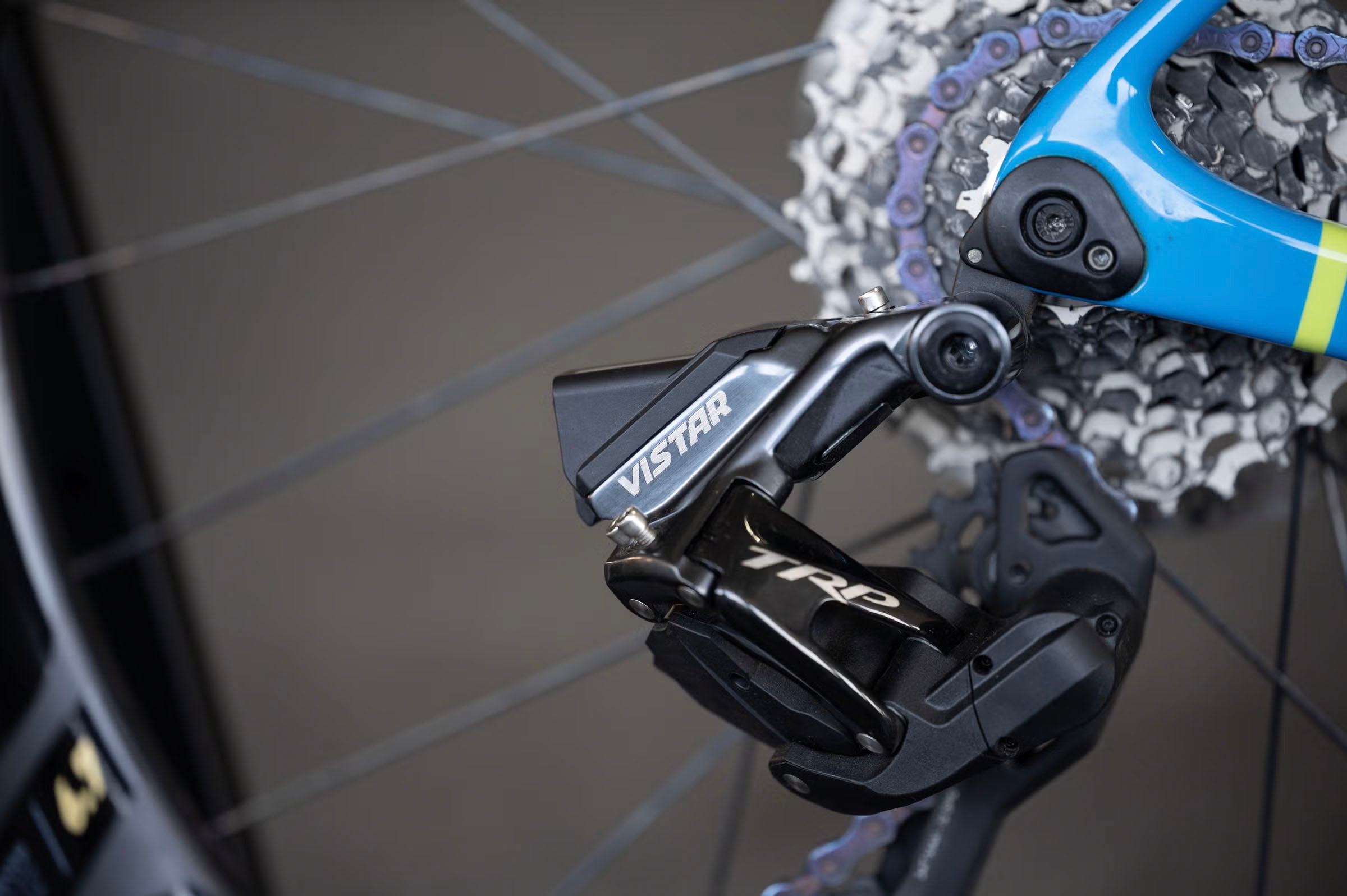 Close-up of the VISTAR Derailleur