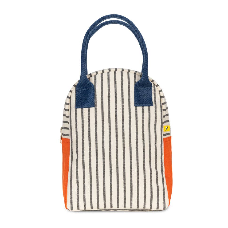 Fluf - Zipper Lunch - Pencil Stripe Nautical