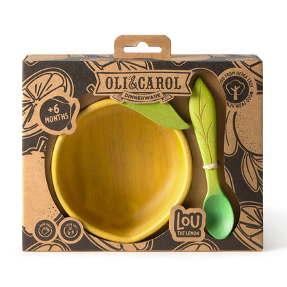 Oli &amp; Carol - Lou the Lemon Bowl &amp; Spoon Set