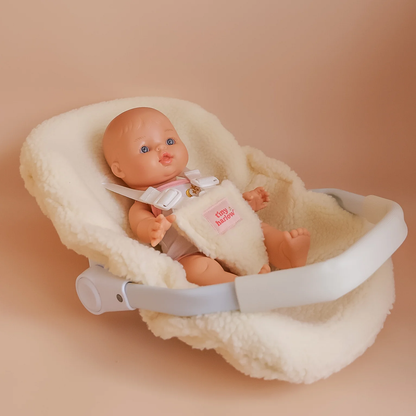 Tiny Harlow - Doll Car Seat - Strawberry picnic - Tiny Harlow