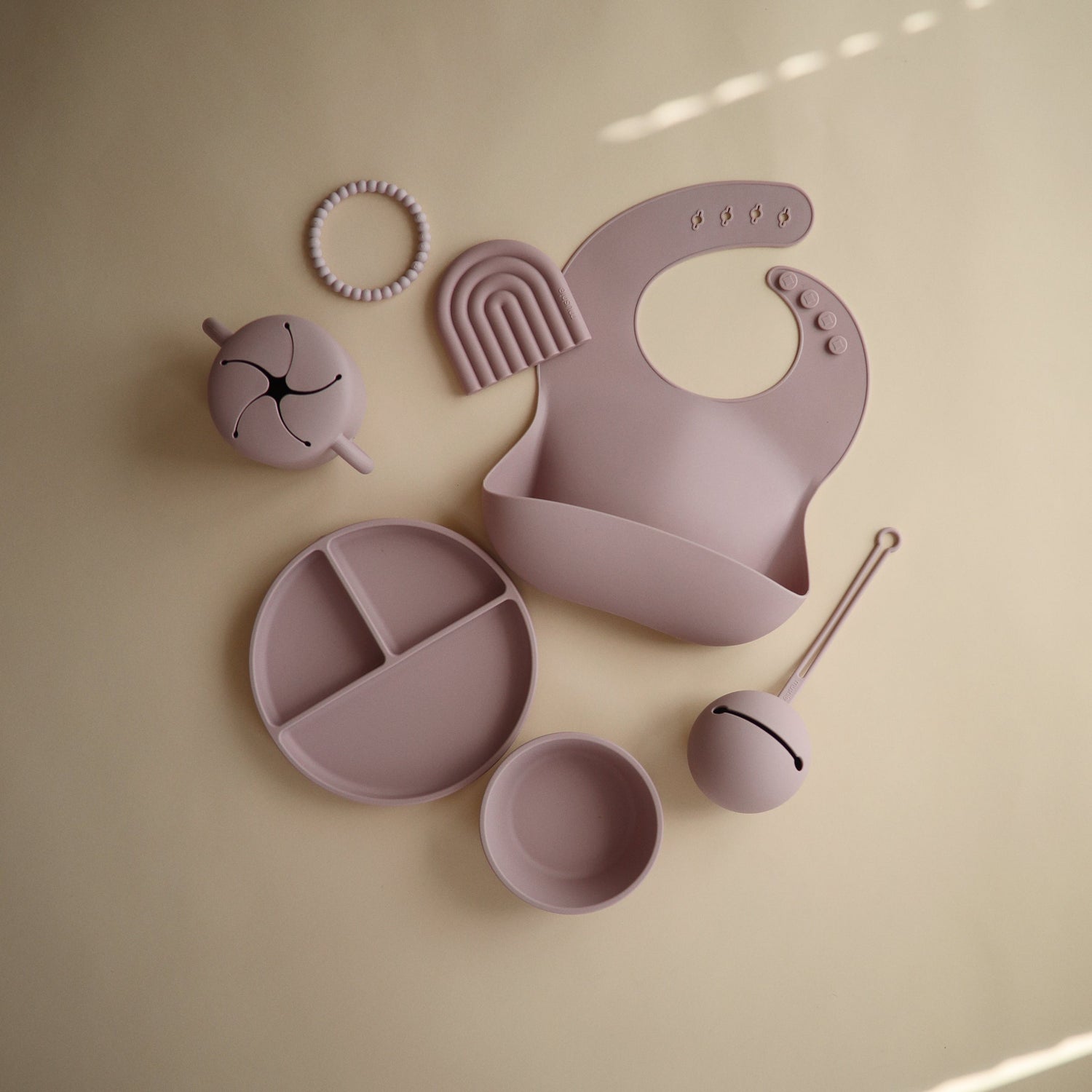 Silicone Baby Bib mushie