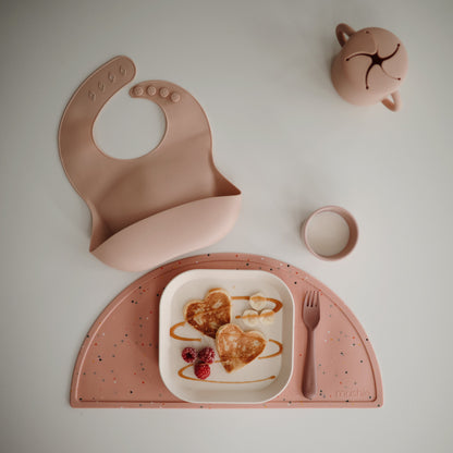 Silicone Baby Bib mushie