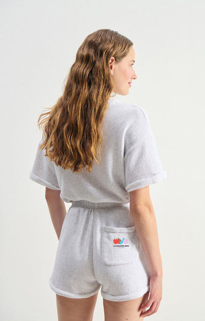 American Vintage Atubay Shorts – Arctic Melange