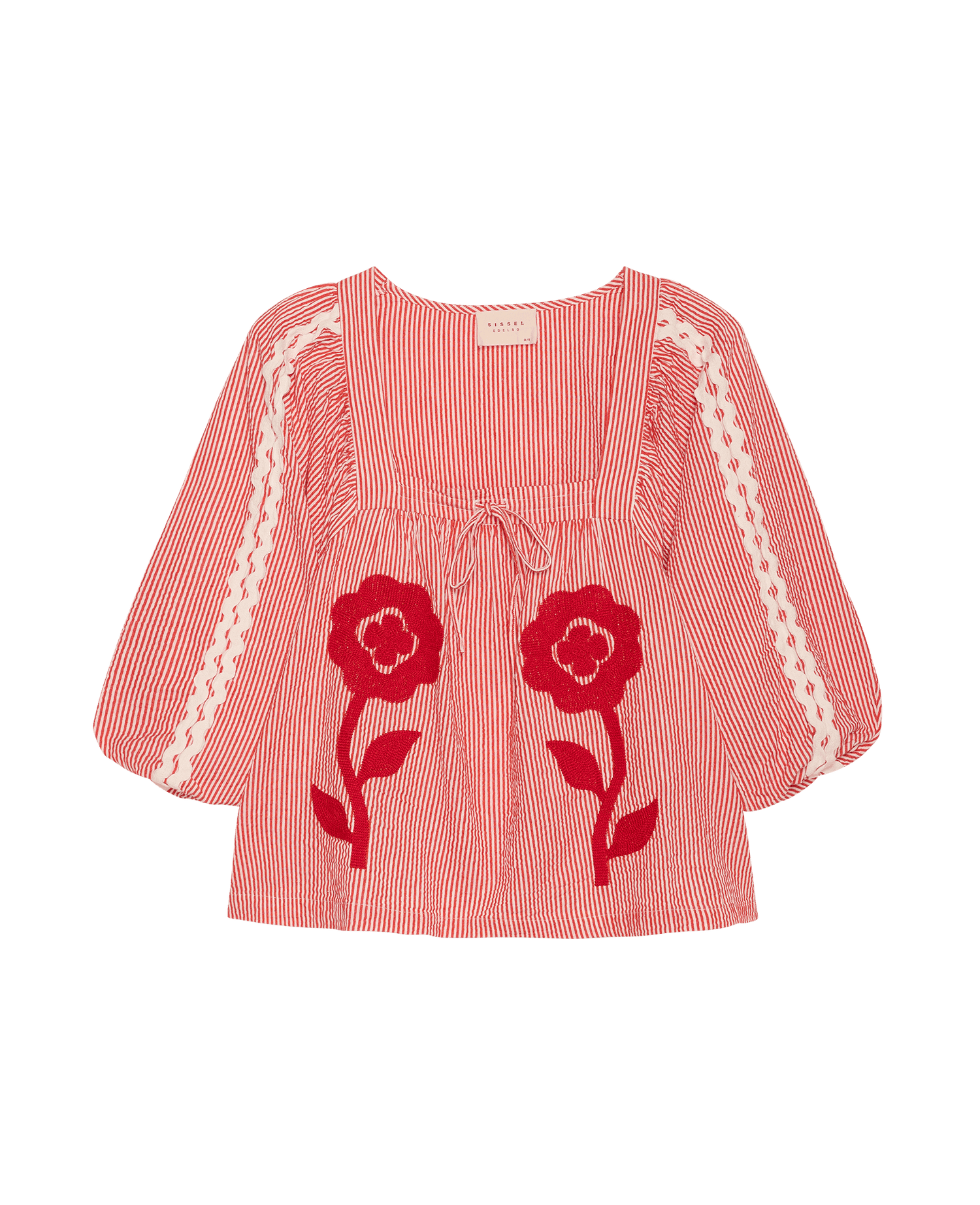 SISSEL EDELBO Abelone Top – Red Flower