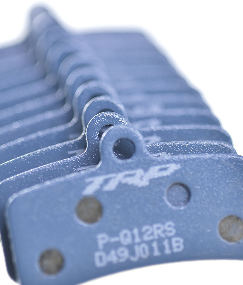 TRP disc brake pads selection for  cycling - metallic, semi-metallic and resin compounds for all conditions"