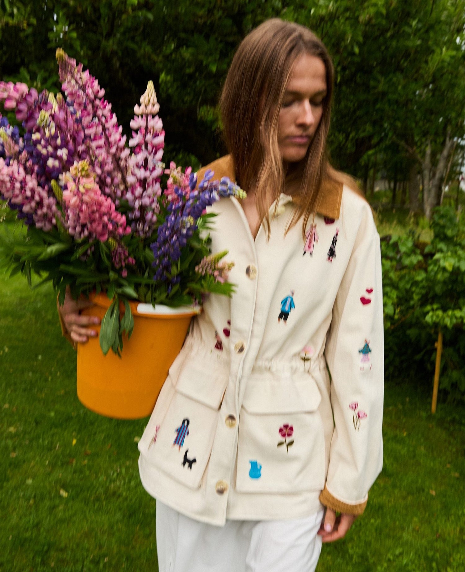 Sissel Edelbo Cara Jacket - White Swan