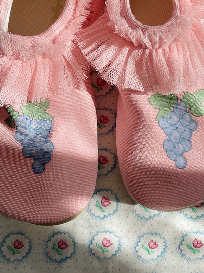 Konges Sløjd Amandine Frill Swim Shoes - Powder Pink