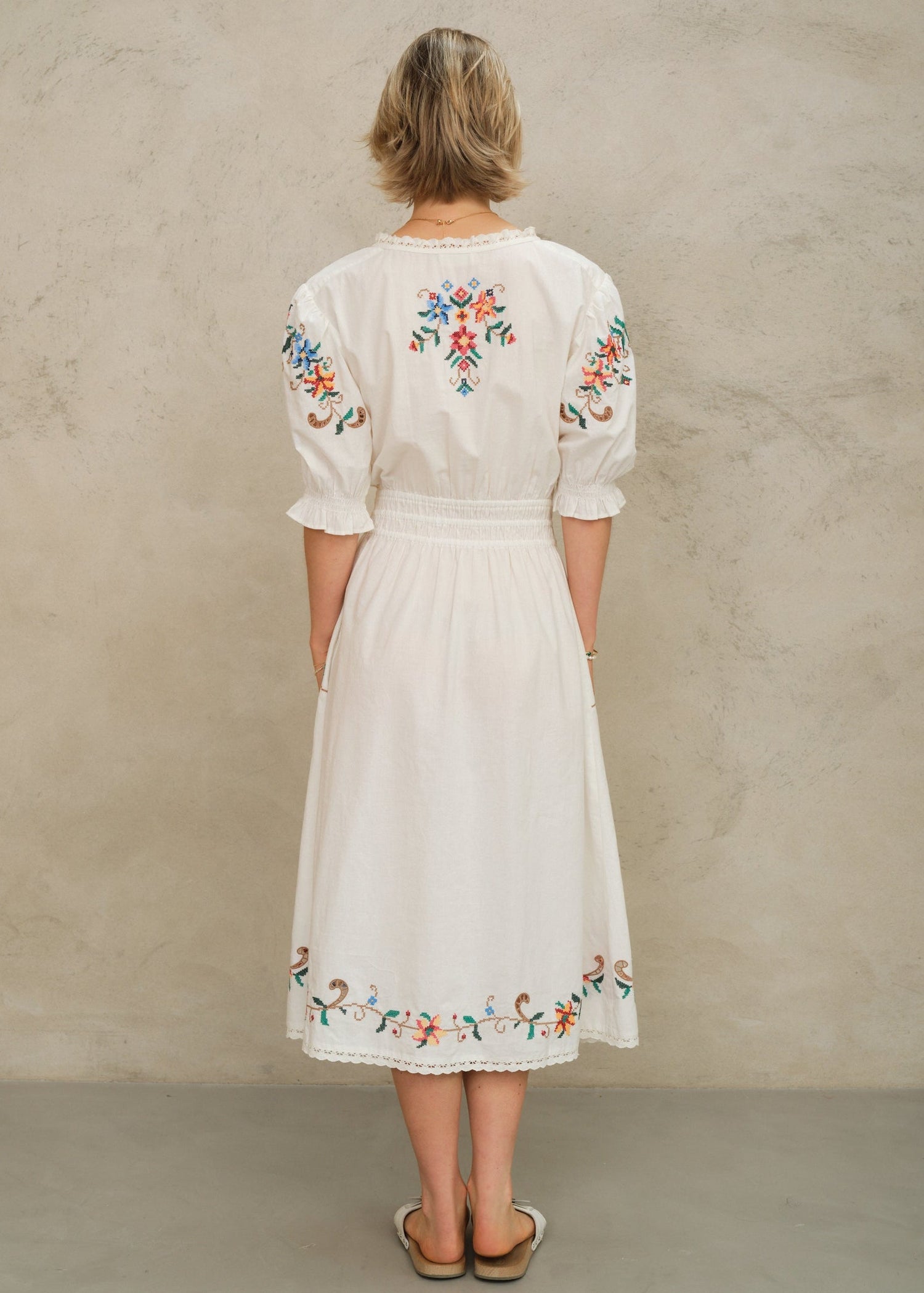 M.A.B.E Gracie Midi Dress - Multi