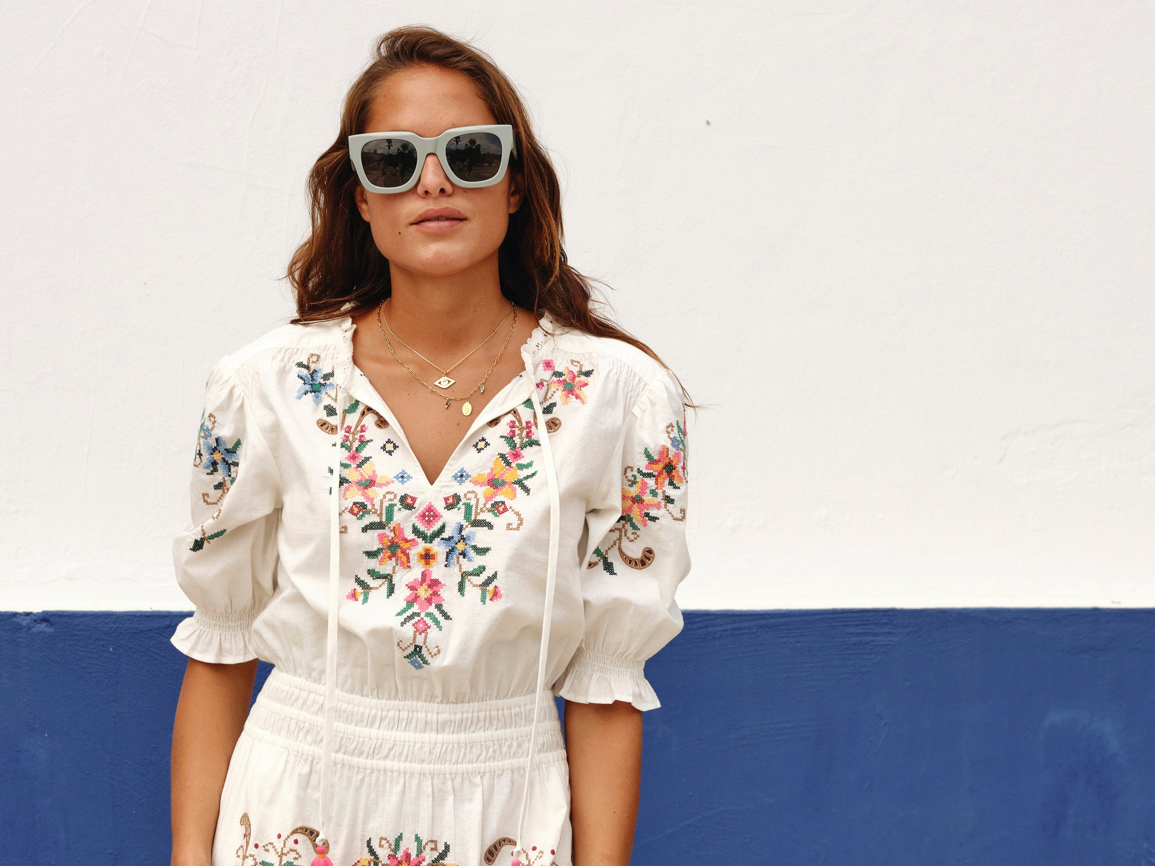 M.A.B.E Gracie Midi Dress - Multi