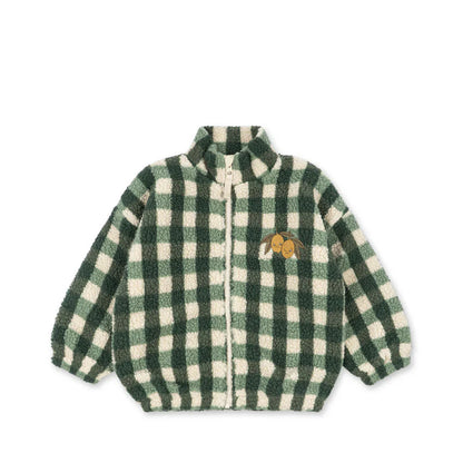 Konges Sløjd Jody Teddy Jacket - Green Check