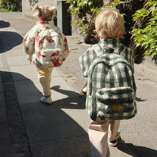 Konges Sløjd Jody Teddy Jacket - Green Check