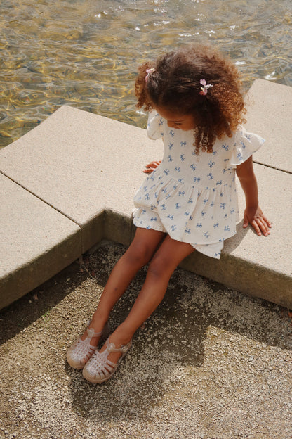 Konges Sløjd Coco Shorts GOTS – Bow Bleu