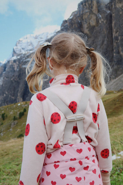 konges sløjd Tavi Fleece Sweatshirt  - ladybug