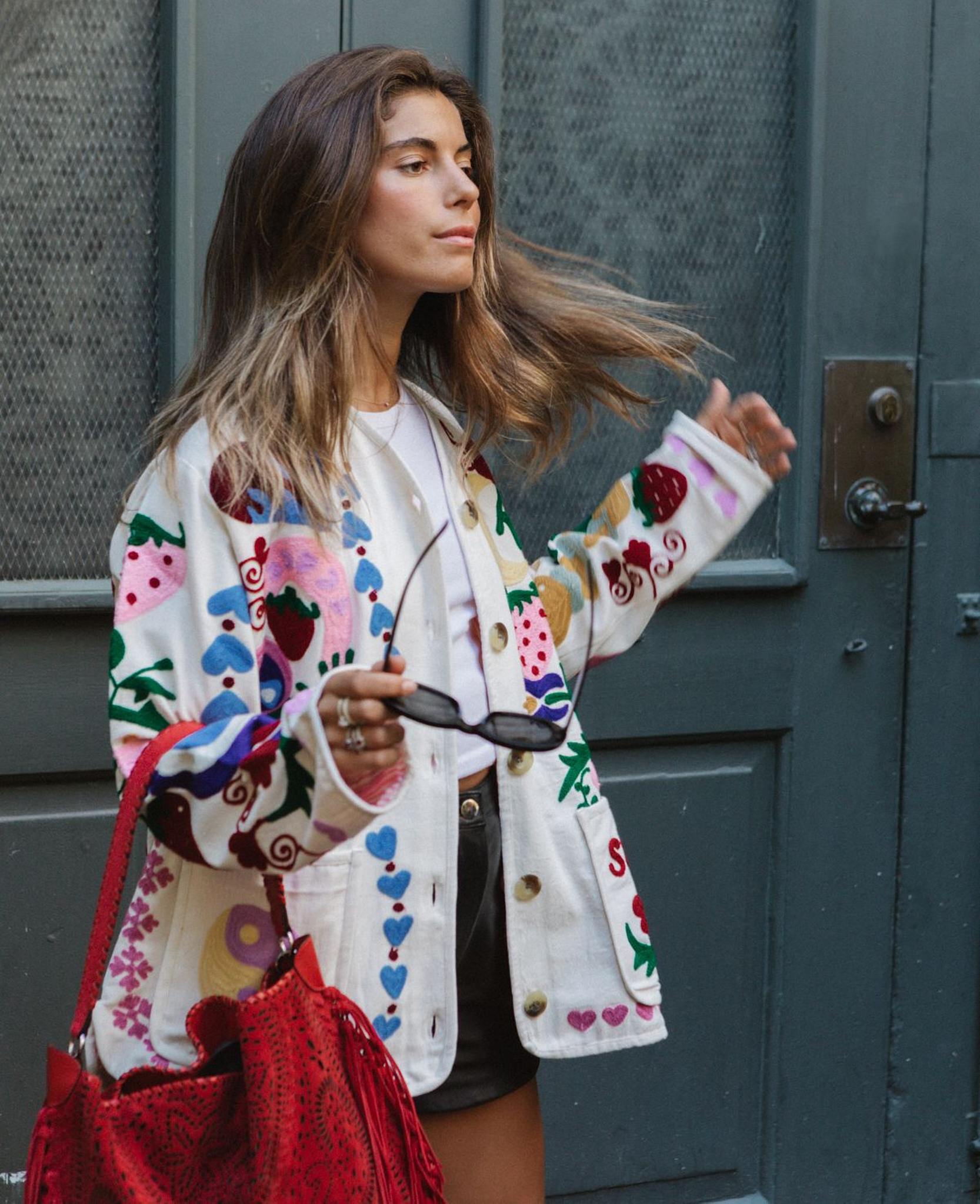Sissel Edelbo Maggie Jacket - White Rose