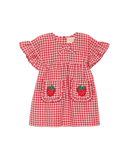 Sissel Edelbo Ohio MINI Dress - Red Checks