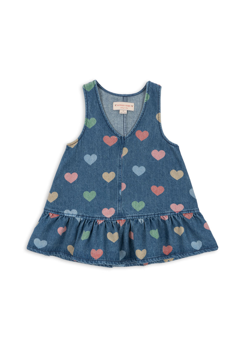 Konges Sløjd Magot Dress – Bon Cœur Coloré | Organic Cotton Kids Dress