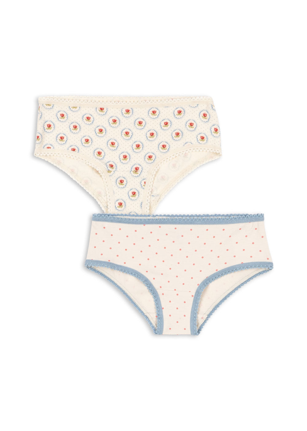 Konges Sløjd 2 Pack Kids Underpants - Pirouette Dot/Mirage