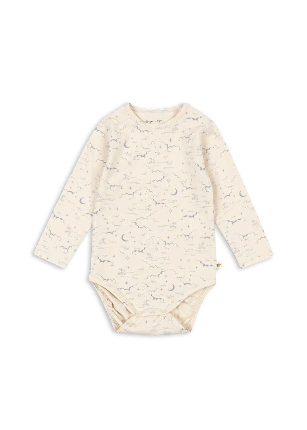 Konges Sløjd Basic Long Sleeve Body - Cielo Marino