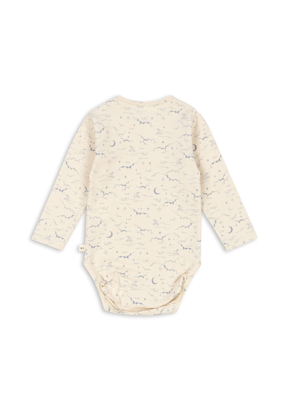 Konges Sløjd Basic Long Sleeve Body - Cielo Marino