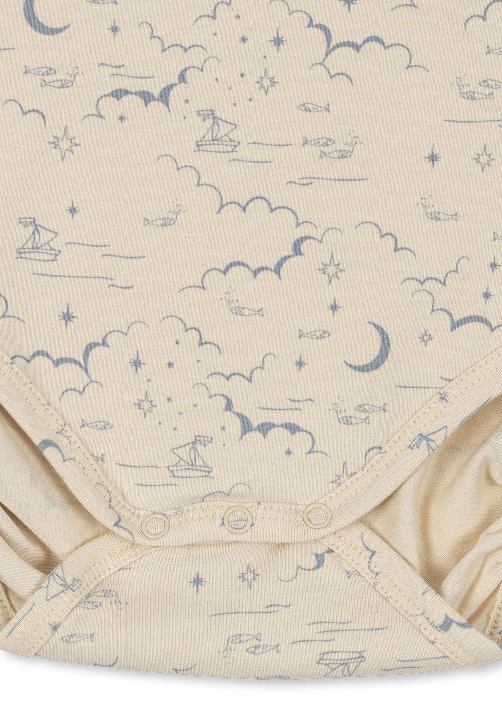 Konges Sløjd Basic Long Sleeve Body - Cielo Marino