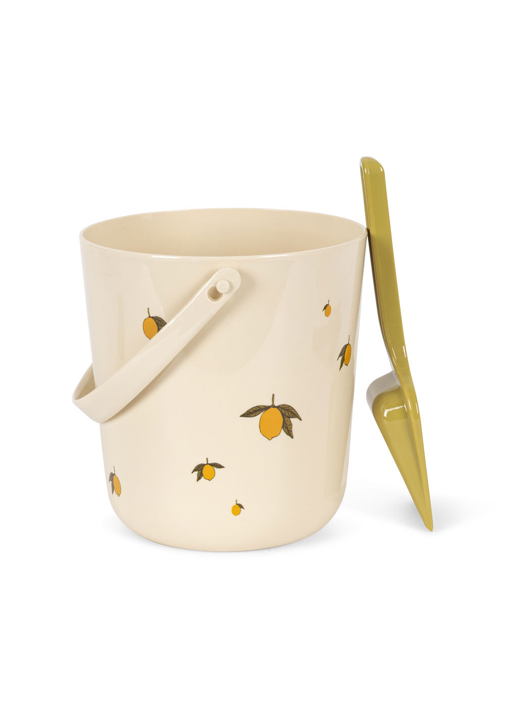 Konges Sløjd Beach Bucket and Shovel-lemon