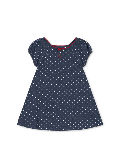 Konges Sløjd Classic Dress - Heart Blues