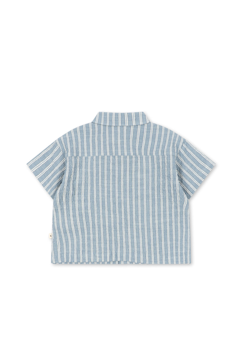 Konges Sløjd Elliot Short Sleeve Shirt - Trio Bleu Stripe