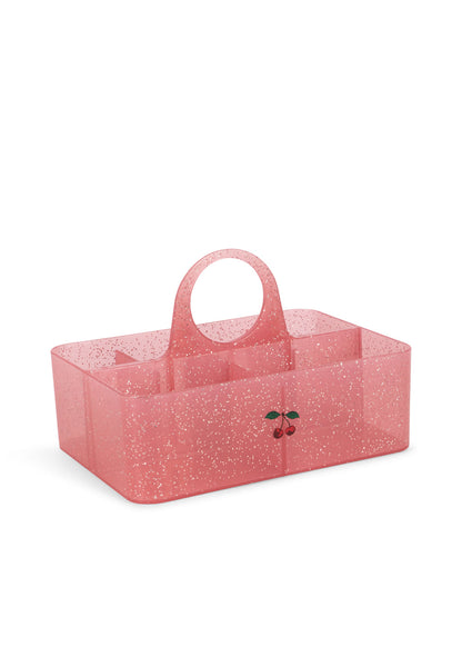 Konges Sløjd Glitter Storage Organizer -sparkling blush