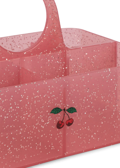 Konges Sløjd Glitter Storage Organizer -sparkling blush