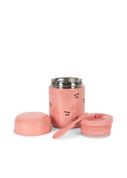 Konges Sløjd Glitter Thermo Food Jar – Cherry Glitter