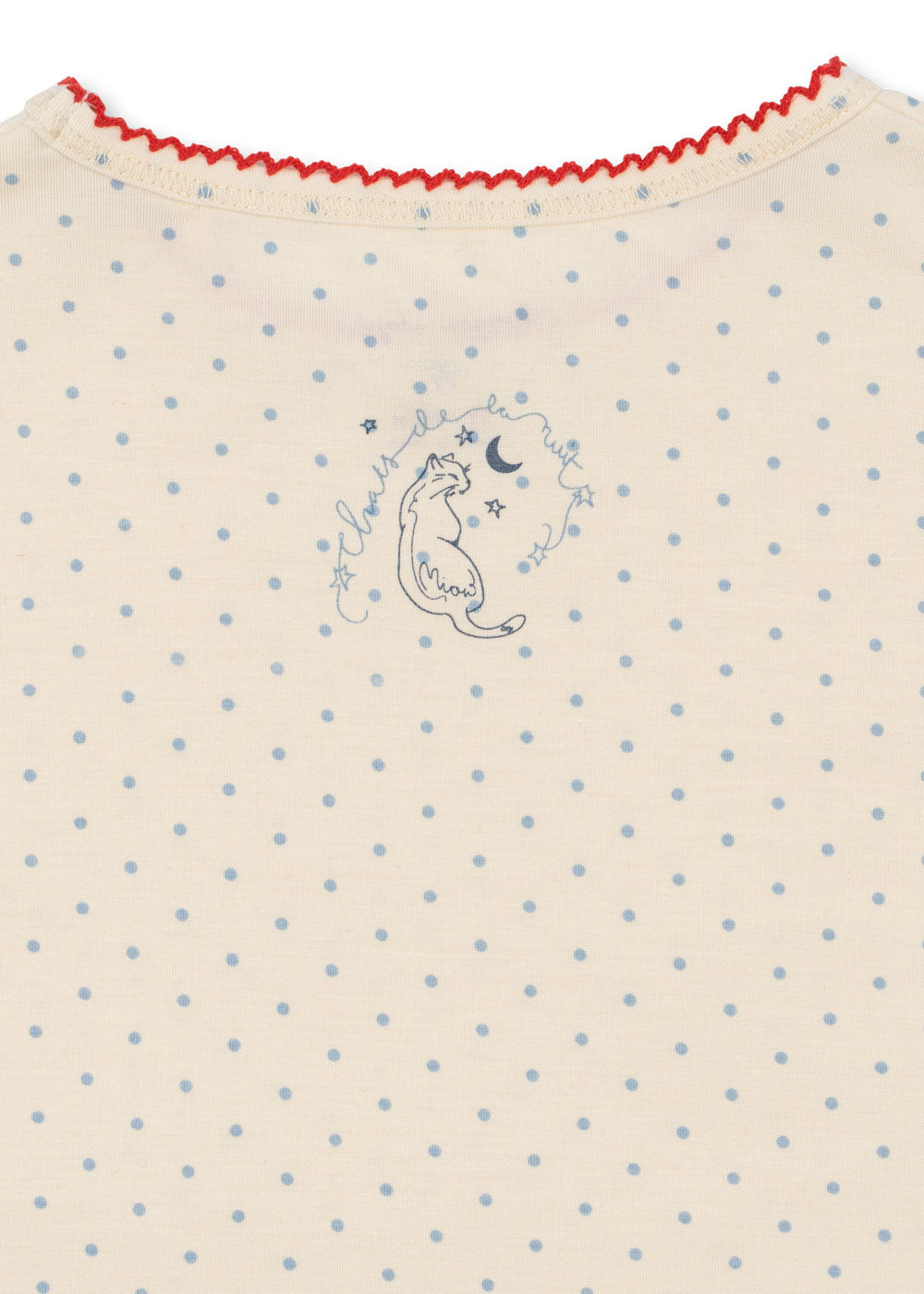 Konges Sløjd Mimmi Blouse - Blue Kitty Dot