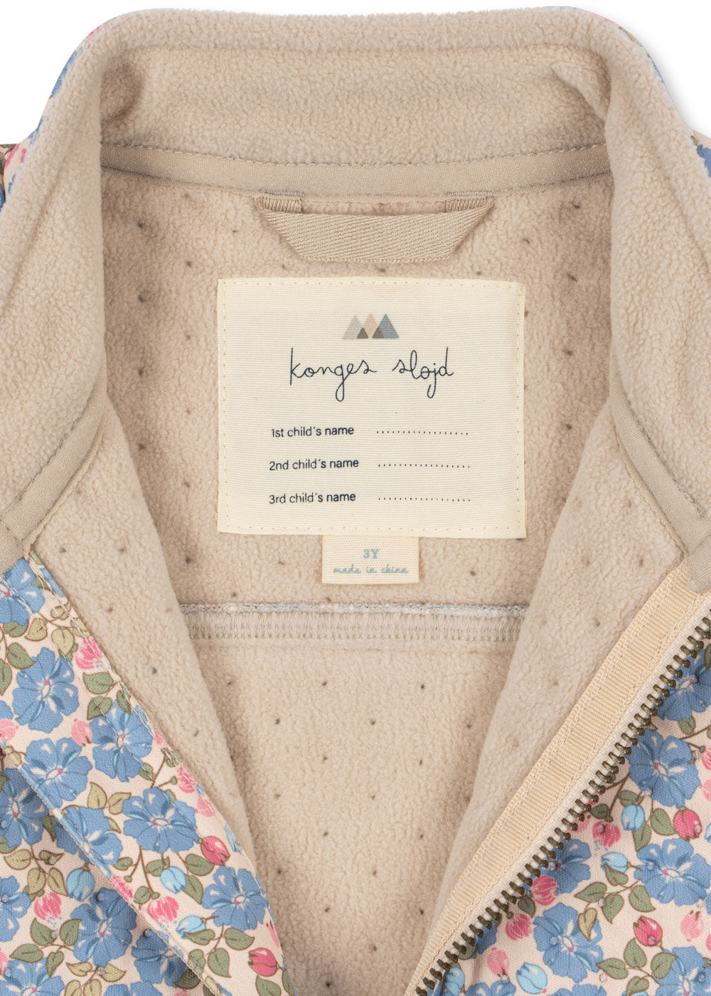 Konges Sløjd Thermo Frill Jacket - Fleur Rosier
