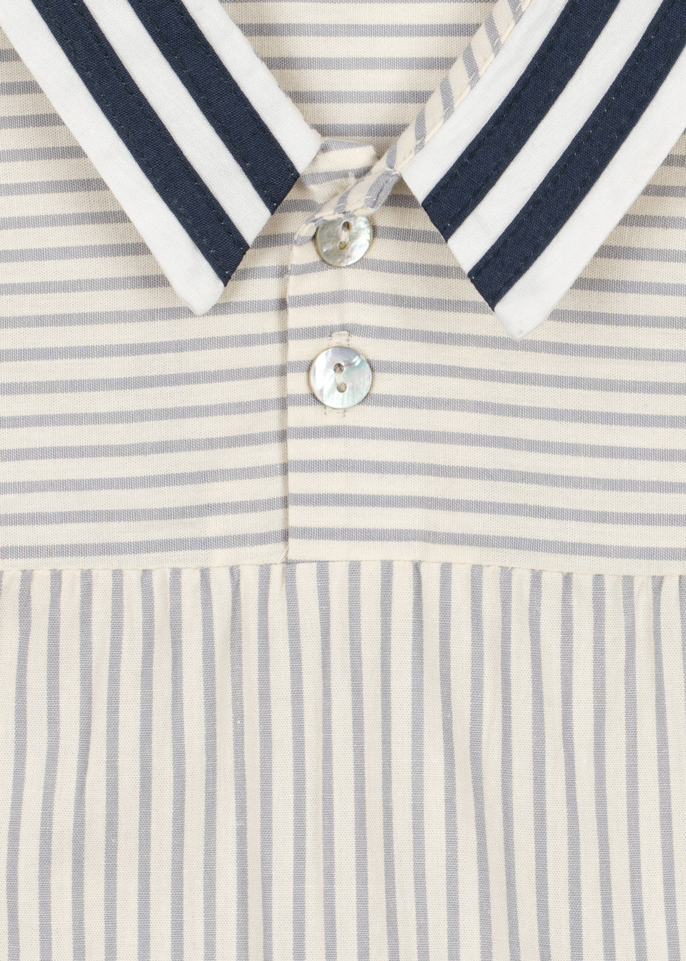 Konges Sløjd  ALLIE SAILOR ROMPER - bleu stripe