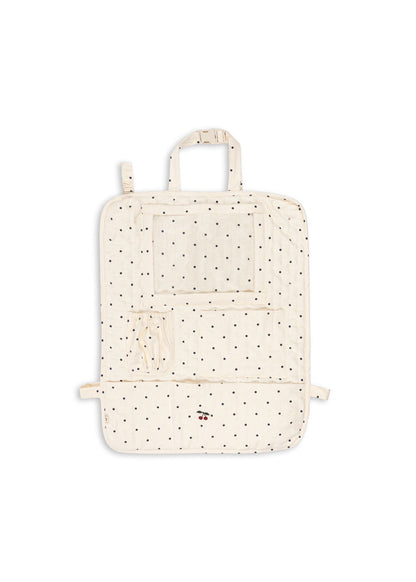 Konges Sløjd Car Organizer – Navy Dot