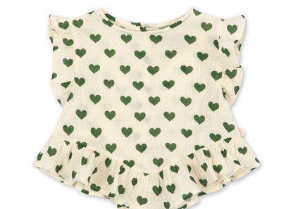Konges Sløjd Coco Top GOTS - Amour Verde