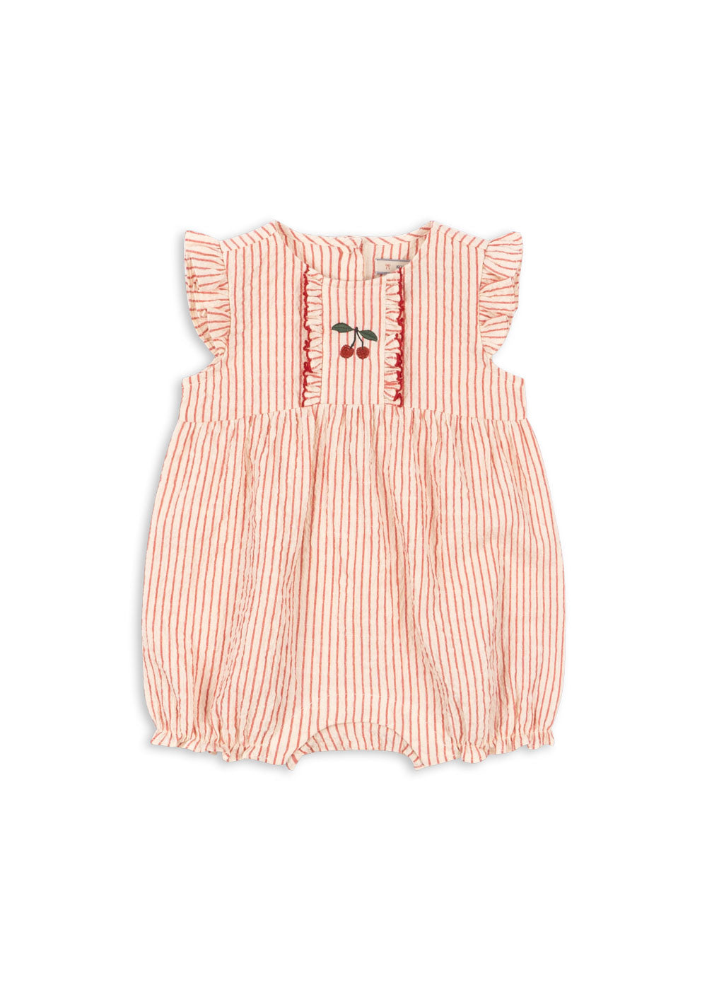 Konges Sløjd Ellie Frill Romper – Amour Stripe