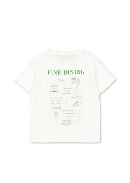 Konges Sløjd ERA TEE - off white/fine dining