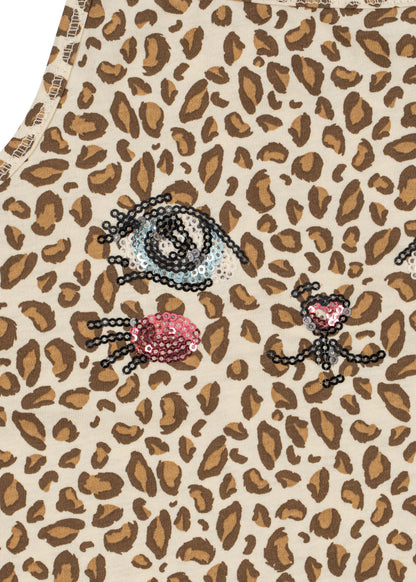 Konges Sløjd FAMO STRAP DRESS - leo