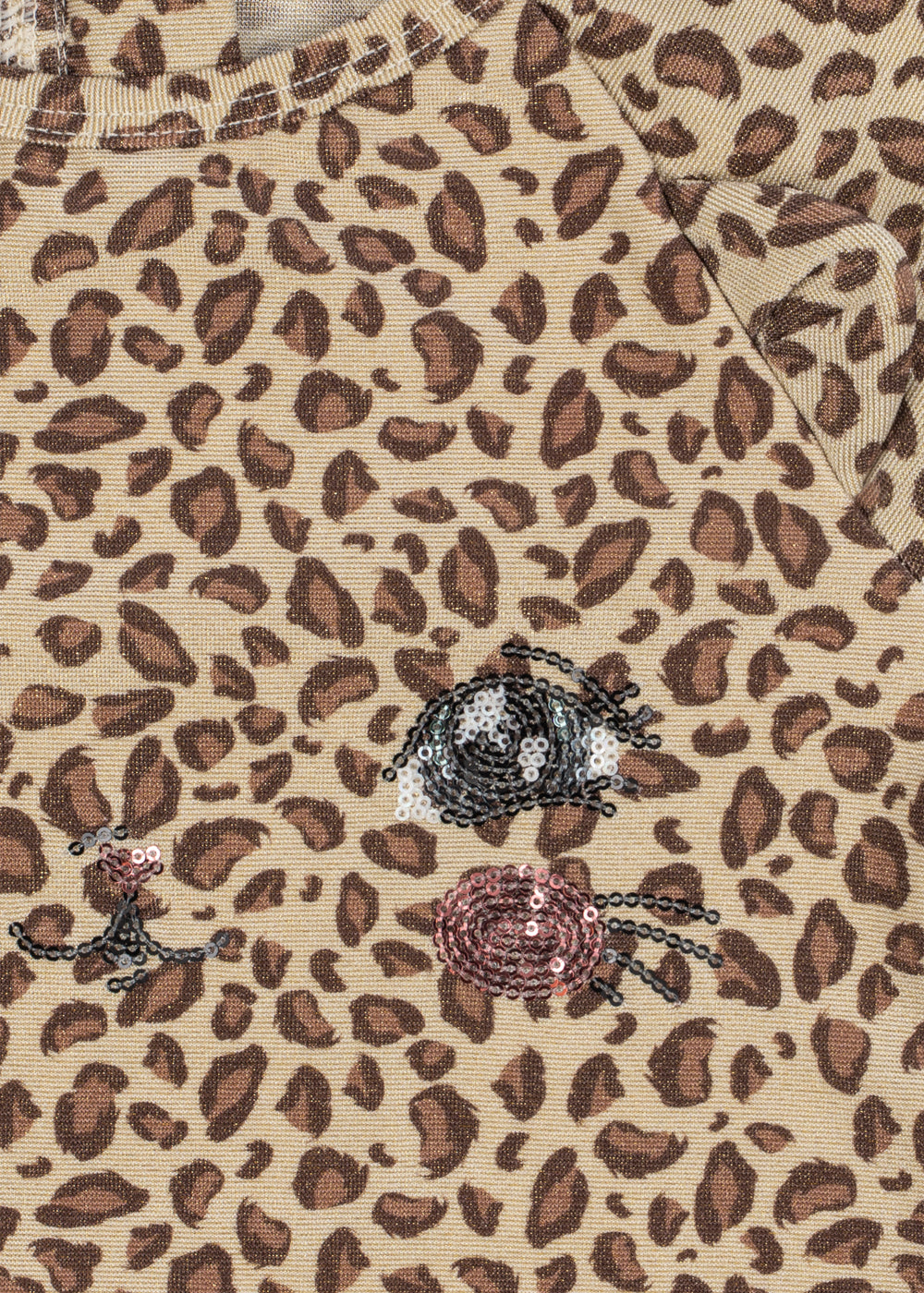 Konges Sløjd  KITTY LONG SLEEVE SWIMSUIT - leo