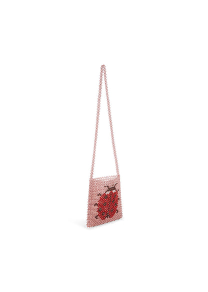 Konges Sløjd Ladybug Perla Beaded Shoulder Bag