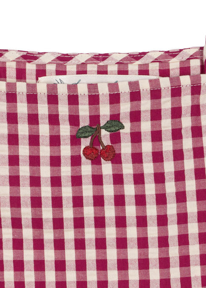 Konges Sløjd ISOTTA DRESS - raspberry check