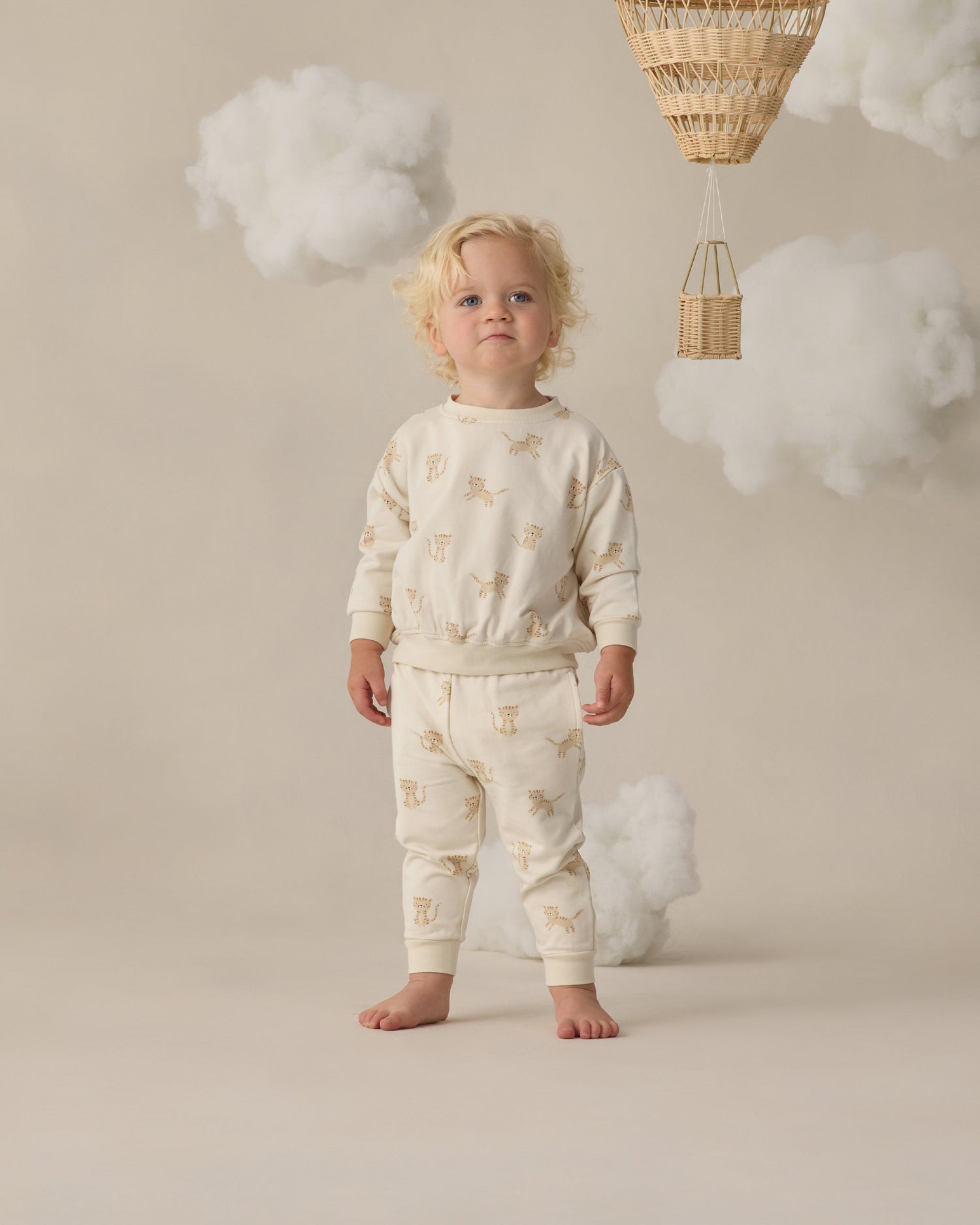 Quincy Mae Relaxed Sweatshirt - Tigers