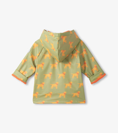 Hatley Baby &amp; Toddler Boys Camping Puppy Button-Up Rain Jacket