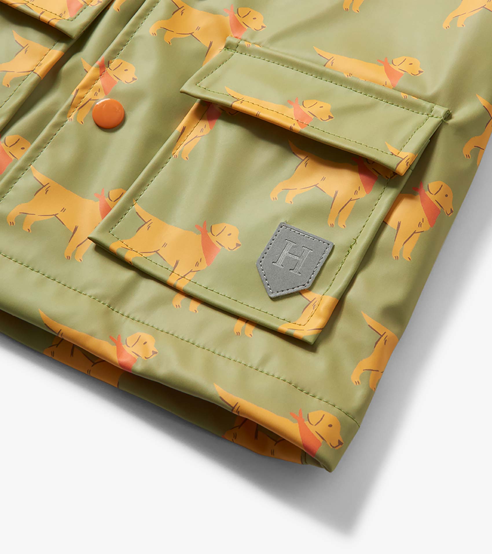 Hatley Baby &amp; Toddler Boys Camping Puppy Button-Up Rain Jacket