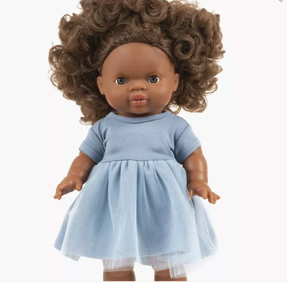 Minikane Rosana Short Sleeve Tutu Dress – Cobalt Blue (34cm &amp; 37cm Dolls)