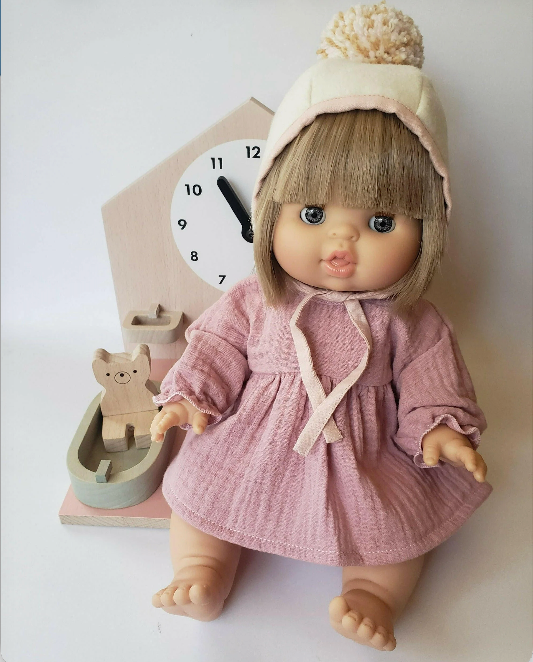 Minikane 13” (34cm)  Baby Girl Doll with sleepy eyes - Yze