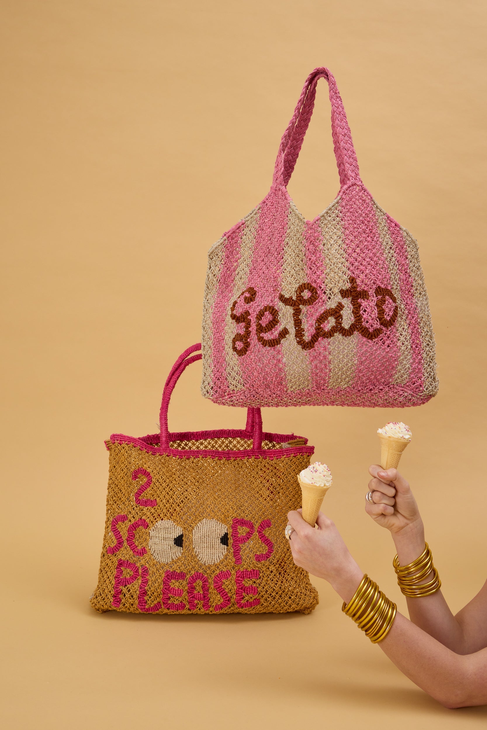 The Jacksons Gelato Jute Tote Bag