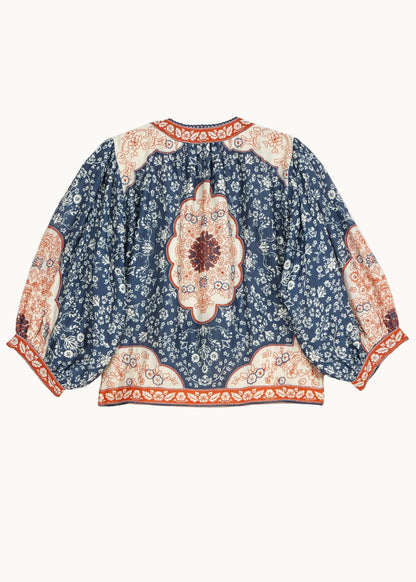 M.A.B.E Ursa Jacket - Indigo/Ecru